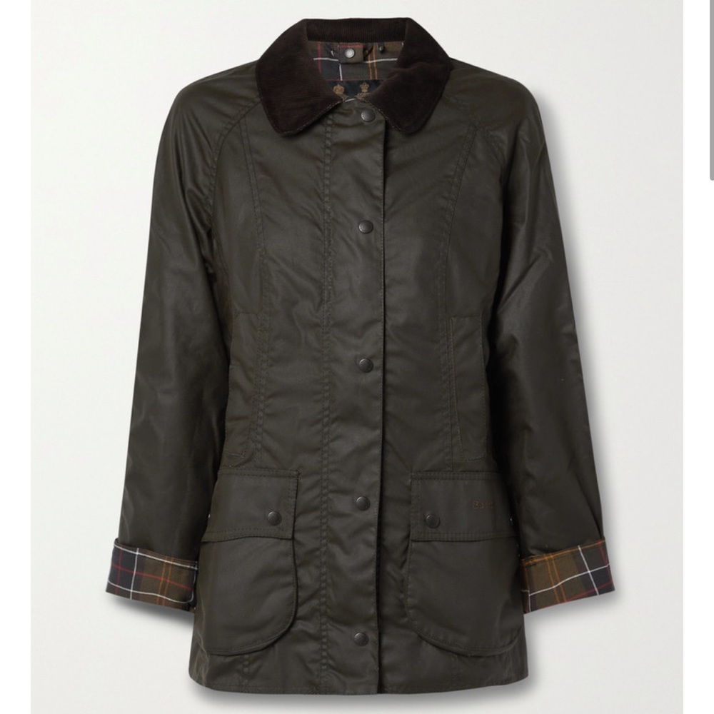 Classic Olive Beadnell Wax Jacket